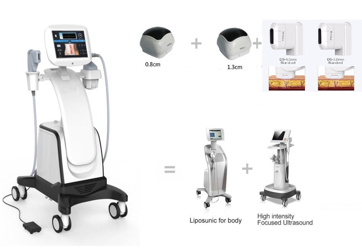 Аппарат высокосфокусированной липосакции 2 в 1 HIFU+ULIPO HKS-V10